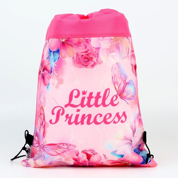 Мешок для обуви «1 сентября: Little princess» нетканное полотно, размер 30 х 40 см Мешок для обуви «1 сентября: Little princess» нетканное полотно, размер 30 х 40 см