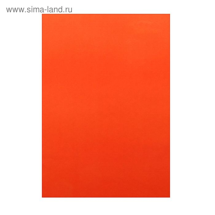 Бумага цветная А4, 100 листов  Бумага цветная А4, 100 листов "Палитра колор" Интенсив, красная, 80 г/м²