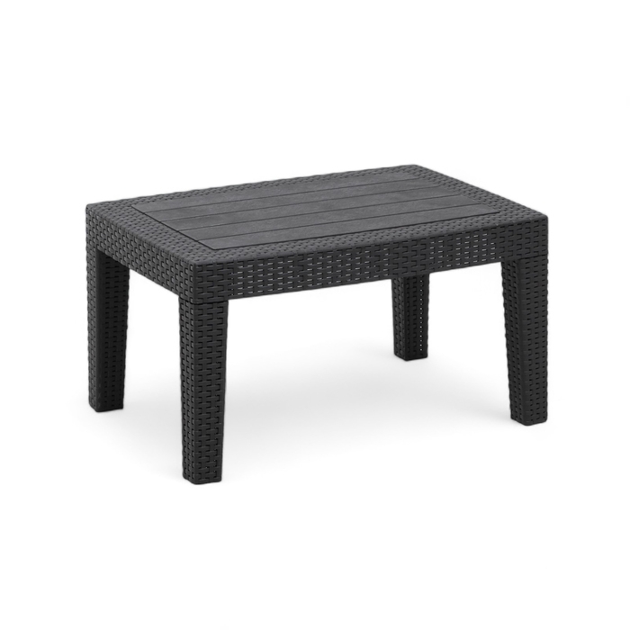 Набор садовой мебели Бора, макси, диван, 2 кресла, стол, антрацит Набор садовой мебели Бора, макси, диван, 2 кресла, стол, антрацит