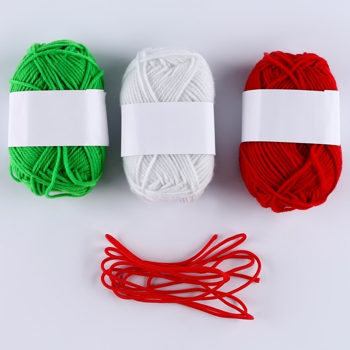 Гирлянда своими руками из помпонов на новый год «С Новым годом!», новогодний набор для творчества Гирлянда своими руками из помпонов на новый год «С Новым годом!», новогодний набор для творчества