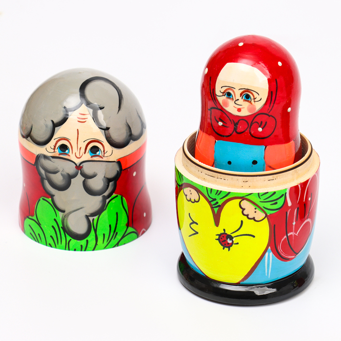 Матрёшка-сказка «Репка», 5 в 1 Матрёшка-сказка «Репка», 5 в 1