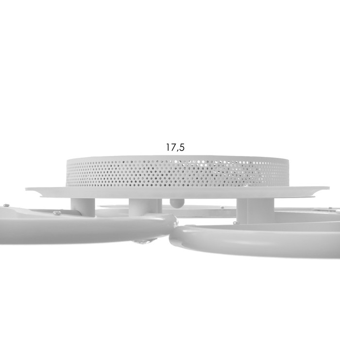 Люстра Люстра "Анита" 5хLED 90Вт 3000-6000К RGB белый 65х65х8см