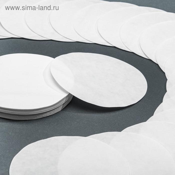 Фильтры d 125 мм, чёрная лента, набор 100 шт Фильтры d 125 мм, чёрная лента, набор 100 шт