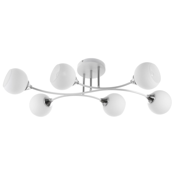 Люстра ГАЛЛОП Люстра ГАЛЛОП "Рассвет" 6х60Вт Е27 белый