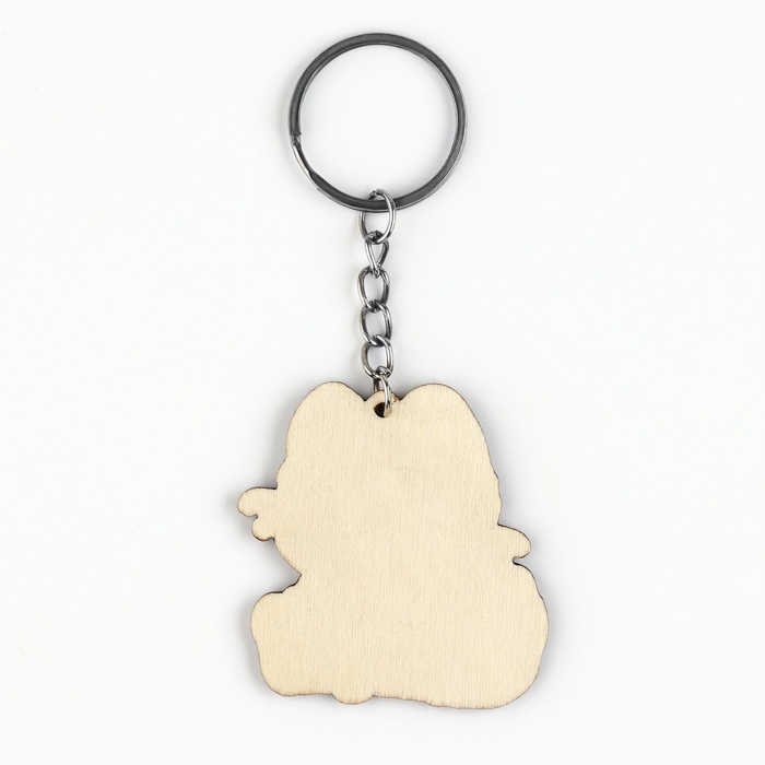 Брелок для ключей с наклейками в наборе &laquo;Кот&raquo;, 4.7 х 10 см