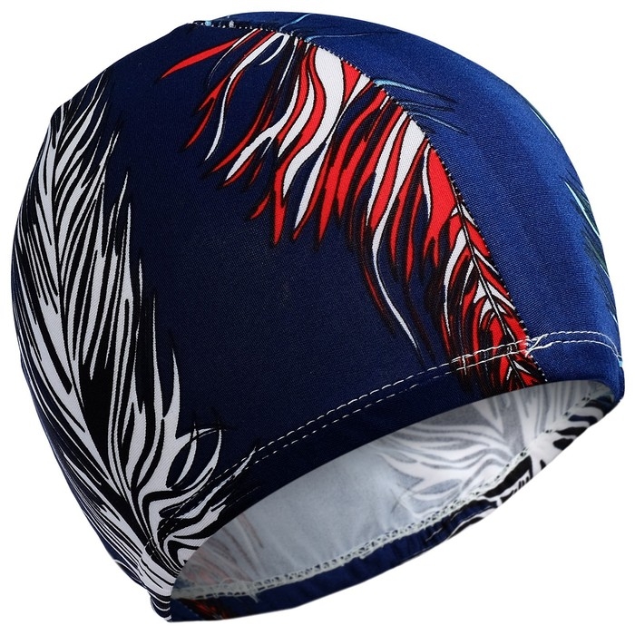 Шапочка для плавания подростковая ONLYTOP, тканевая, обхват 46-52 см, цвета МИКС Шапочка для плавания подростковая ONLYTOP, тканевая, обхват 46-52 см, цвета МИКС