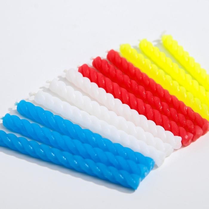 Набор свечей для торта Набор свечей для торта "С Днем Рождения", 12 штук, Человек-паук