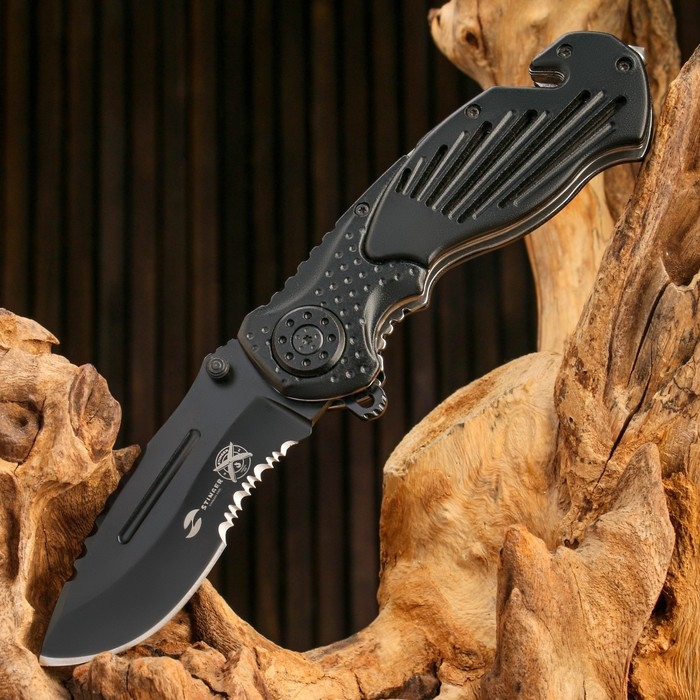 Складной нож Stinger, 85 мм, рукоять: сталь, коробка картон Складной нож Stinger, 85 мм, рукоять: сталь, коробка картон