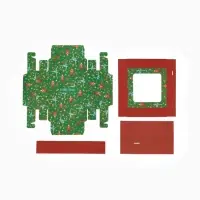 Коробка под 9 конфет новогодняя &laquo;Щелкунчик&raquo;, 14.5&times;14.5&times;3.5 см