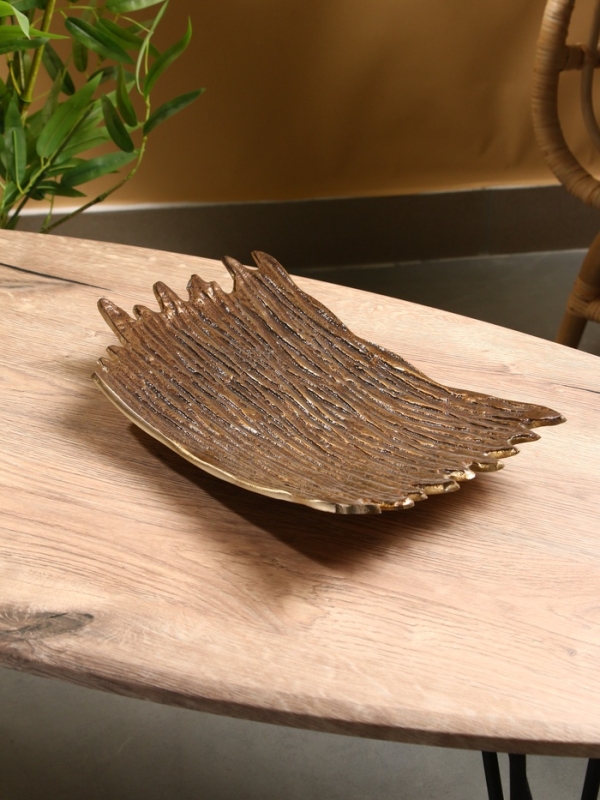 Блюдо сервировочное "Арт" 36х22х5 см, алюминий