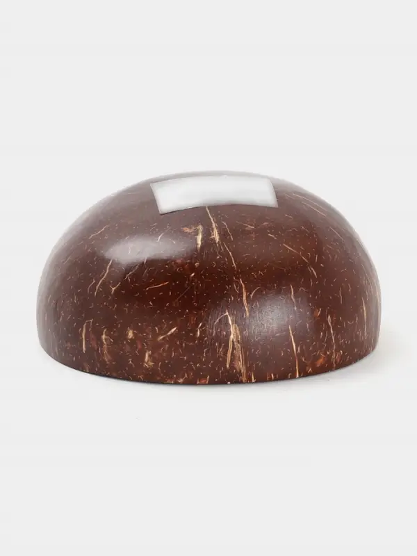 Чаша &laquo;Глазурь&raquo;, 14&times;14&times;6 см, кокос