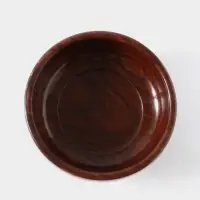 Чаша на ножке &laquo;В самое сердце&raquo;, 15&times;15&times;8 см, дерево шишам