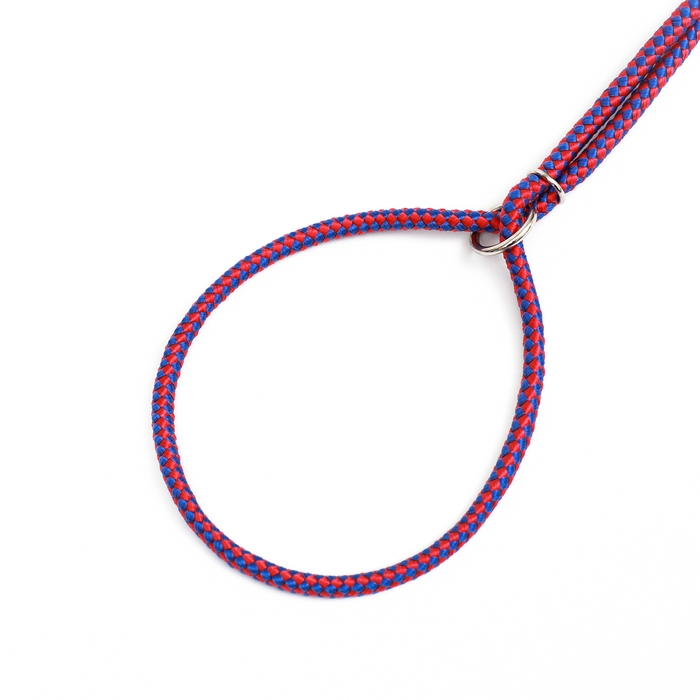 Ринговка с вертлюгом,150 х 0,6 см, красно-синий Ринговка с вертлюгом,150 х 0,6 см, красно-синий