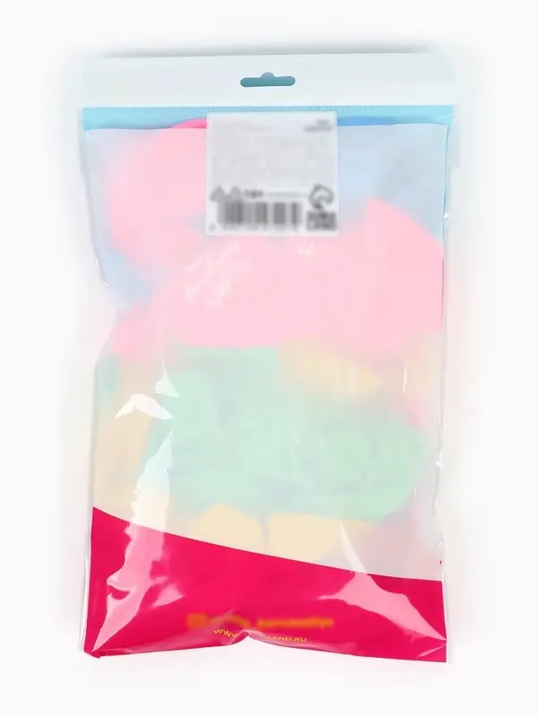 Шар воздушный латексный 12" &laquo;Поздравление&raquo;, набор 50 шт.