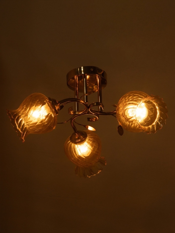 Люстра Люстра "Лиза" 3х40Вт Е27 золото