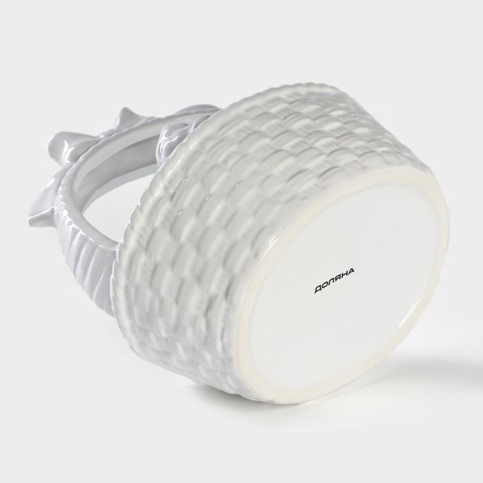 Конфетница Доляна «Зайка», 650 мл, 17×14,5×18,5 см Конфетница Доляна «Зайка», 650 мл, 17×14,5×18,5 см