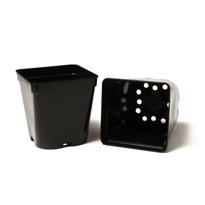 Горшок для рассады, 3 л, d=16 см, h=16 см, чёрный, Greengo Горшок для рассады, 3 л, d=16 см, h=16 см, чёрный, Greengo