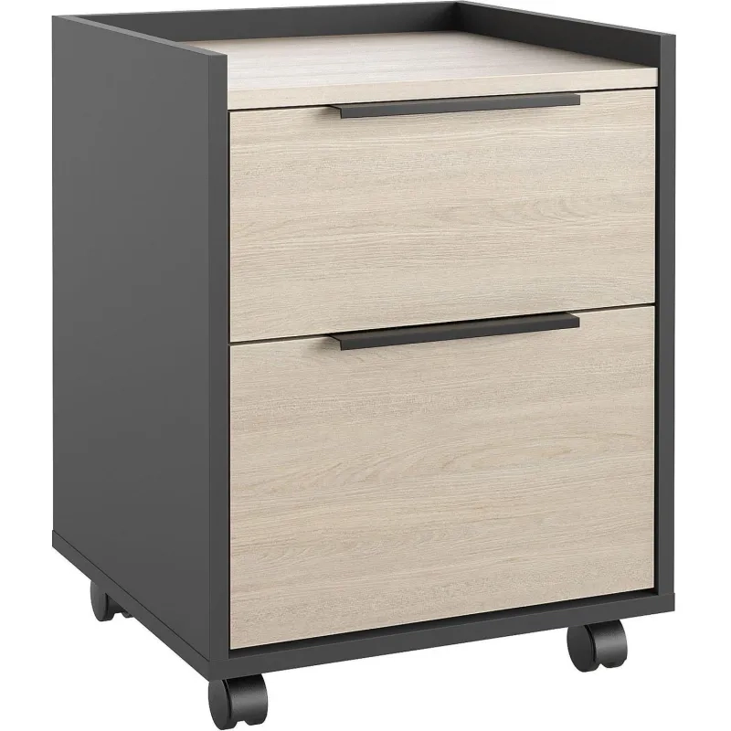 Тумба мобильная К-Loft 241T003 дуб скандин./графит