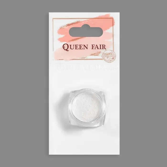 Блёстки для декора, мелкие, белые