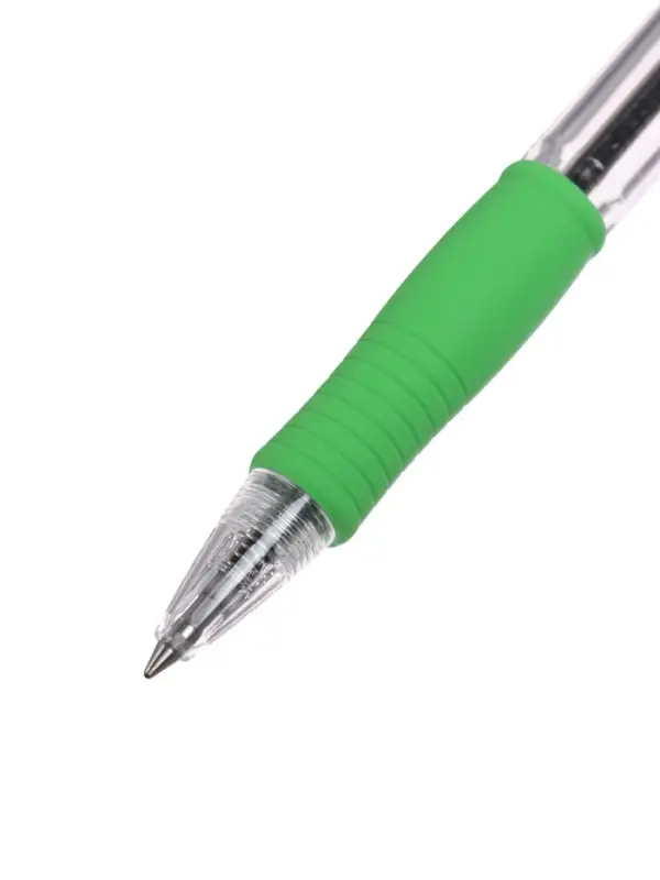 Набор шариковых ручек Pilot Super Grip, 3 штуки, автоматические, синий стержень, на масляной основе, узел 0.7 мм, резиновый упор