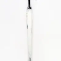 Зонт - трость детский &laquo;Медведь&raquo;, полуавтоматический, 8 спиц, R=47/54 см, d=94 см, белый