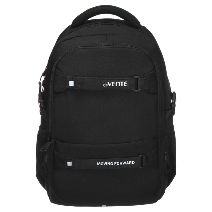 Рюкзак молодежный 44 х 30 х 20, эргономичная спинка, deVENTE Moving Forward 19L, Black 7032412 Рюкзак молодежный 44 х 30 х 20, эргономичная спинка, deVENTE Moving Forward 19L, Black 7032412