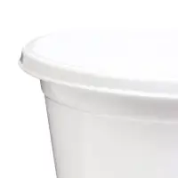 Горшок для цветов 2л d17см h16см "Эконом", цвет белый