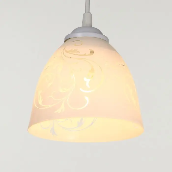 Плафон для люстры BayerLux &laquo;Этюд&raquo;, E27, белый