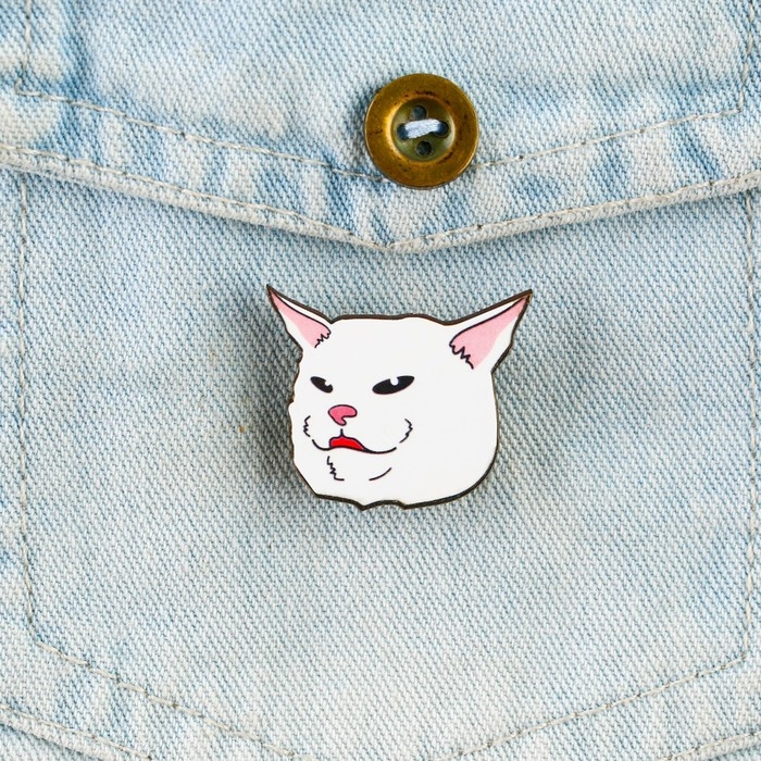 Значок «Это тот самый кот!», 3 х 2,6 см Значок «Это тот самый кот!», 3 х 2,6 см