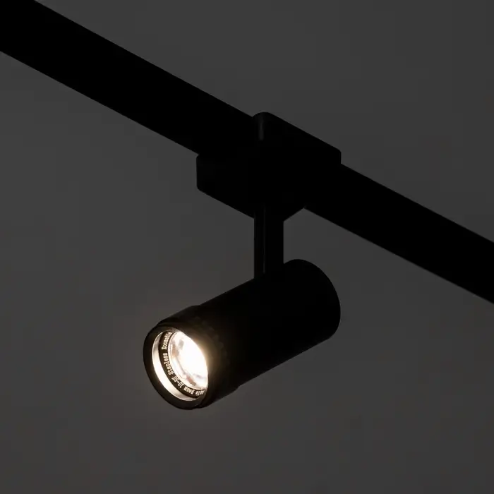 Светильник трековый BayerLux SLIM &laquo;Акцент&raquo;, LED, 9 Вт, 3000K-6000К, 48 В, CRI90, 6&times;6&times;18.8 см, чёрный