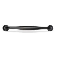Ручка-скоба WAVE PC173BL, м/о 128 мм, цвет чёрный, 8 шт