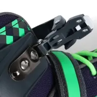 Коньки раздвижные BlackAqua, р. 39-42, для фитнеса, синие, зелёные Коньки раздвижные BlackAqua, р. 39-42, для фитнеса, синие, зелёные