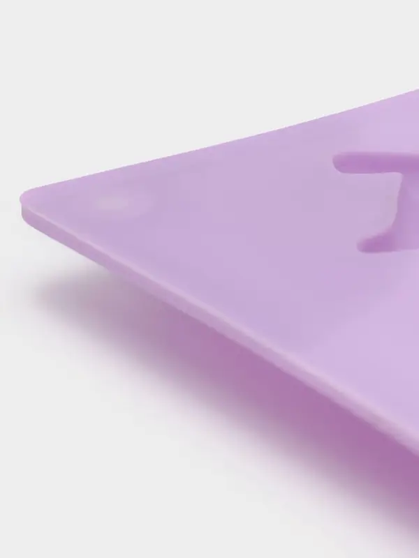 Форма для конфет и шоколада новогодняя Доляна &laquo;Ёлочки - иголочки&raquo;, силикон, 30&times;17.3&times;1.3 см, 15 ячеек, сиреневая