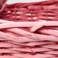 Набор корзин 3 шт ИВА 38x38x14 33x33x12 27х27x12 см ПЛЕТ ручка h=20/18/16 см