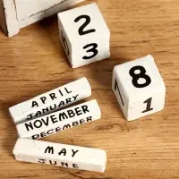 Календарь настольный «Ракушка», 7.5×4×10 см, дерево, чёрный Календарь настольный «Ракушка», 7.5×4×10 см, дерево, чёрный