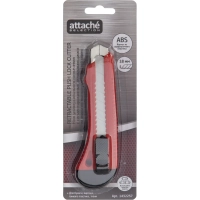 Нож универсальный Attache Selection 18мм,метал.направл.,Push lock