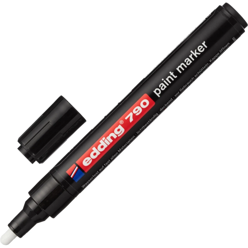 Маркер лаковый EDDING E-790/1 черный 2-3мм