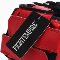Шлем боксёрский FIGHT EMPIRE, AMATEUR, р. L, цвет красный