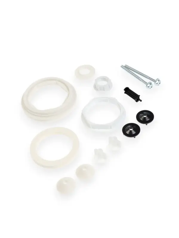 Арматура для смывных бачков "УКЛАД" - 2, с нижней подводкой 1/2", однокнопочная, хром