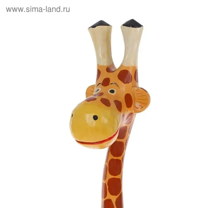 Сувенир дерево "Жираф-толстячок" 50х16х10 см Сувенир дерево "Жираф-толстячок" 50х16х10 см