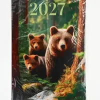 Календарь 2027 перекидной на ригеле А3 &laquo;Животные&raquo;