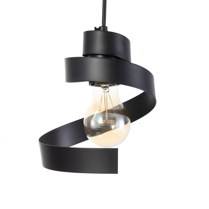 Люстра Люстра "Кратос" 1х60Вт Е27 Чёрный 15х15х20(100)см