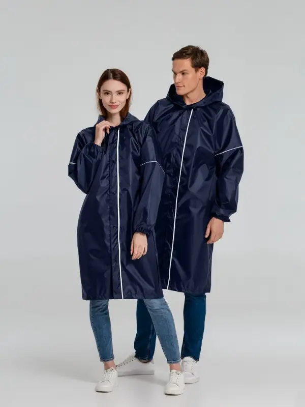 Дождевик со светоотражающими элементами Rainman Blink, синий, размер XS