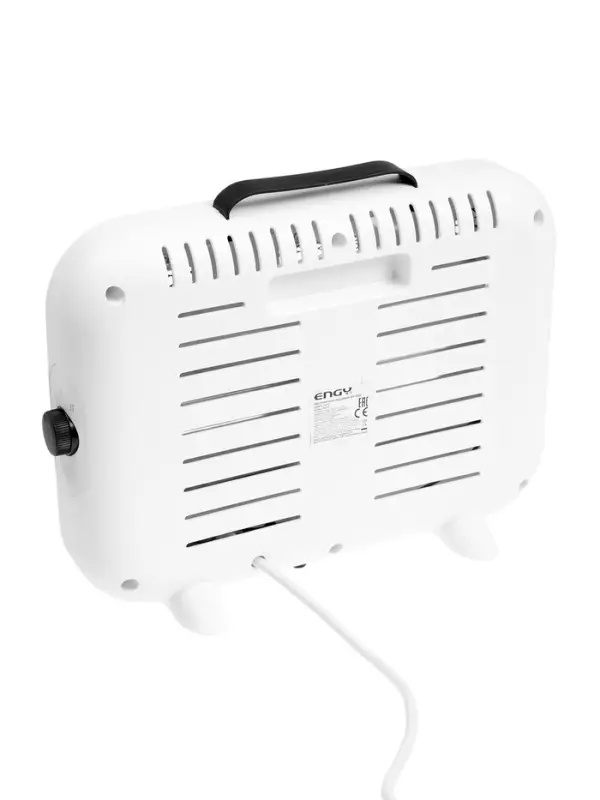 Обогреватель ENGY EN-502 mini,кварцевый,800Вт,до 15м²,2 реж. работы,механический термостат Обогреватель ENGY EN-502 mini,кварцевый,800Вт,до 15м²,2 реж. работы,механический термостат
