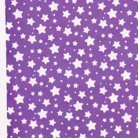 Бумага упаковочная глянцевая двухсторонняя &laquo;Звёзды&raquo;, 70 &times; 100 см