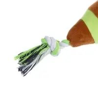 Игрушка для собак тм VETTA с пищалкой, мяч регби, п/э, 35*10см