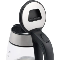 Чайник SCARLETT SC-EK27G40, электрический, 1800Вт, 1.8л, стекло/сталь