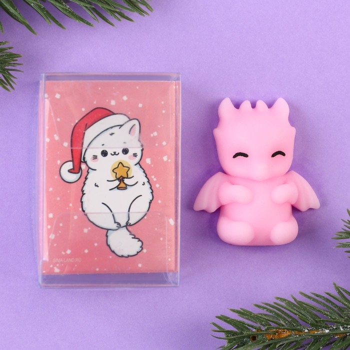 Мялка антистресс «Подарочек», 4,9 х 4,2 см Мялка антистресс «Подарочек», 4,9 х 4,2 см