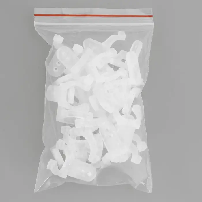 Набор монтажных клипс для гибкого неона 16 мм, 25 штук Набор монтажных клипс для гибкого неона 16 мм, 25 штук