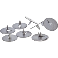 Кнопки канцелярские Глобус металлические,10 мм, 100 шт.в уп. карт/коробка